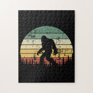 Bigfoot Retro Sunset Gift Pussel