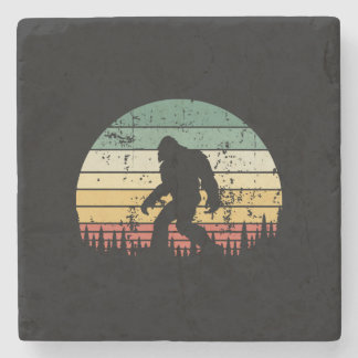 Bigfoot Retro Sunset Gift Stenunderlägg