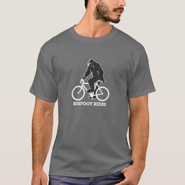 Bigfoot rider T-tröja Tee Shirt (Framsida)
