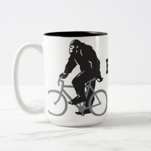 Bigfoot rittmugg Två-Tonad mugg