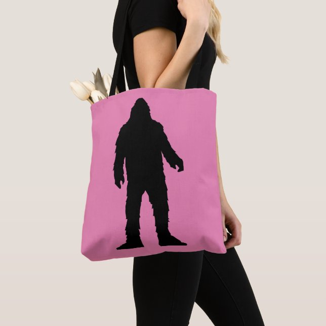 BIGFOOT ROSA BAG PURSE TOTE TYGKASSE (Närbild)