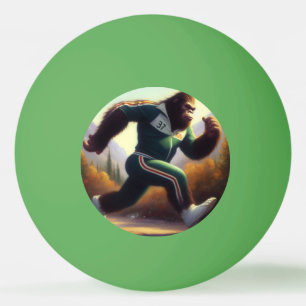 Bigfoot Running Pingisboll