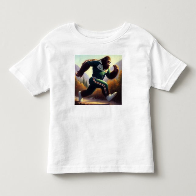 Bigfoot Running T Shirt (Framsida)