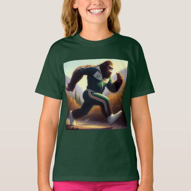 Bigfoot Running T Shirt (Framsida)