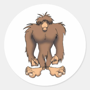 BIGFOOT RUNT KLISTERMÄRKE