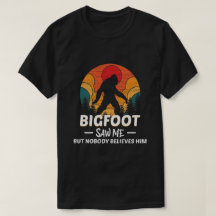Bigfoot Såg Mig Men Ingen Tro Honom