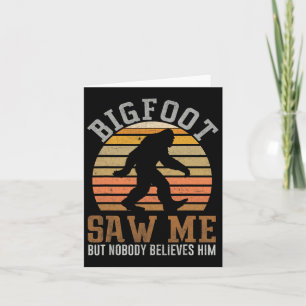Bigfoot såg mig smaklösa gåvor till Fars dag Big Kort