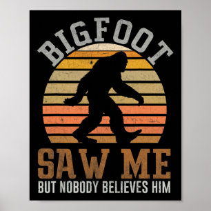 Bigfoot såg mig smaklösa gåvor till Fars dag Big Poster