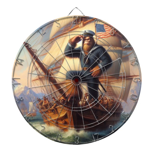 Bigfoot Sailor Darttavla (Framsidan)