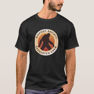 Bigfoot samhälle - skinn för Sasquatch T Shirt