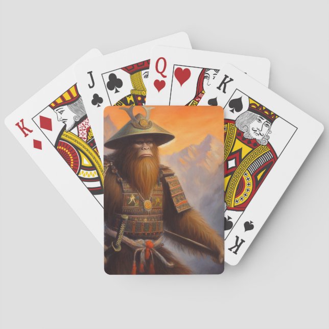 Bigfoot Samurai Casinokort (Baksidan)