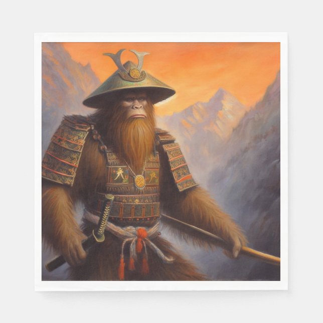 Bigfoot Samurai Pappersservett (Framsidan)