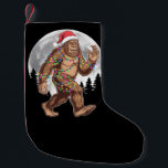 Bigfoot Santa Julgran Ljus Julafton Sasquatch Liten Julstrumpa<br><div class="desc">Bigfoot Santa Julgran Ljus Julafton Sasquatch</div>
