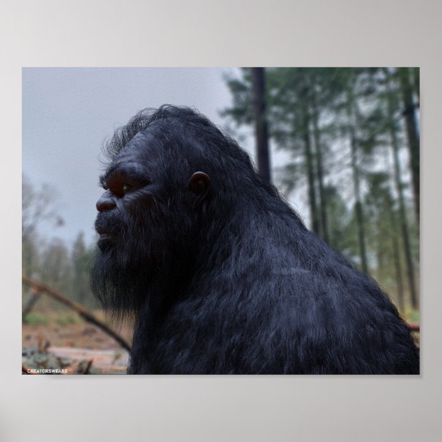 bigfoot-saquatch poster (Framsidan)