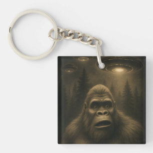 Bigfoot Sasquatch Alien UFO Funny