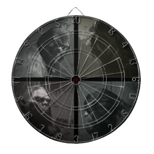 BIGFOOT SASQUATCH ANSIKTE PORTRÄTT Dartboard Darttavla