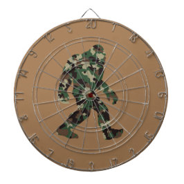 Bigfoot Sasquatch Camo Darttavla