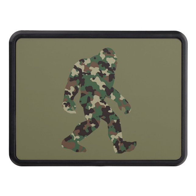Bigfoot Sasquatch Camo Dragkroksskydd (Framsidan)