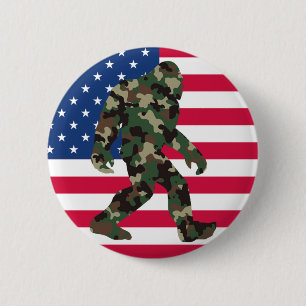 Bigfoot Sasquatch Camo Knapp