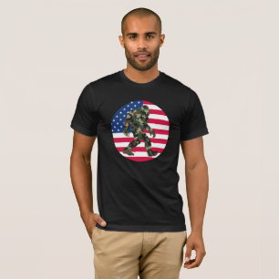 Bigfoot Sasquatch Camo T Shirt