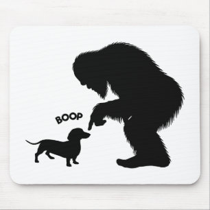 Bigfoot Sasquatch Dachshund Nose Boop Musmatta