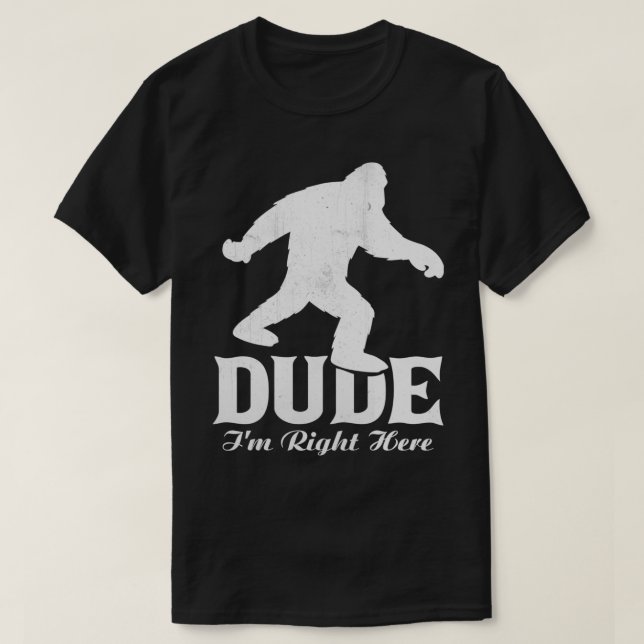 Bigfoot Sasquatch Gift T Shirt (Design framsida)