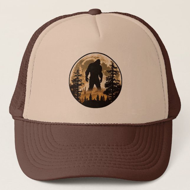 Bigfoot Sasquatch Hat Keps (Framsida)