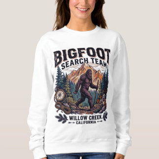 Bigfoot Sasquatch I Skogen Sök Team Kaffe T Shirt