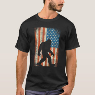 Bigfoot Sasquatch, jag tror Tshirt Patriot America T Shirt