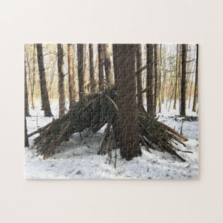 Bigfoot Sasquatch Jigszle Puzzle Pussel