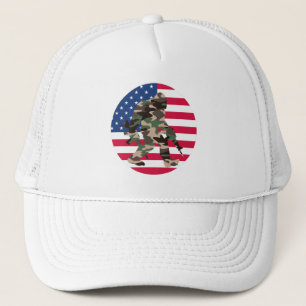 Bigfoot Sasquatch Kamouflage  Keps