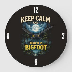 Bigfoot Sasquatch Klocka