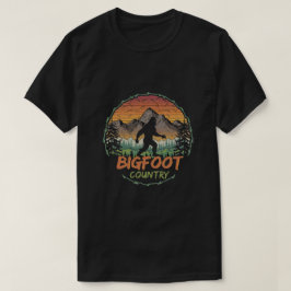 Bigfoot Sasquatch Land T Shirt