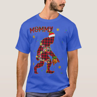 Bigfoot Sasquatch-Mamma-familjen - matchning T Shirt