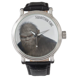 BIGFOOT SASQUATCH PORTRÄTT ARMBANDSUR