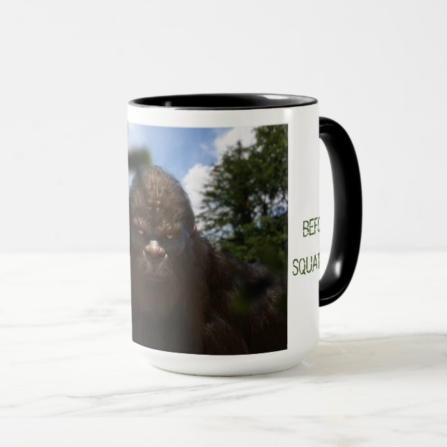 BIGFOOT SASQUATCH PORTRÄTT MUGG (Framsida höger)