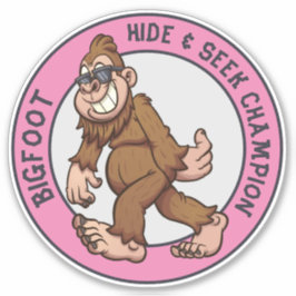 Bigfoot | Sasquatch (Redigerbar) Klistermärken