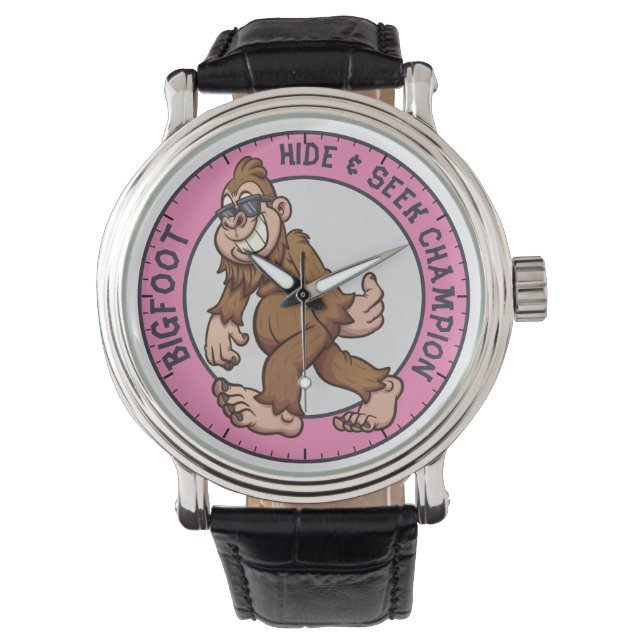 Bigfoot | Sasquatch (redigerbart) Armbandsur (Framsida)