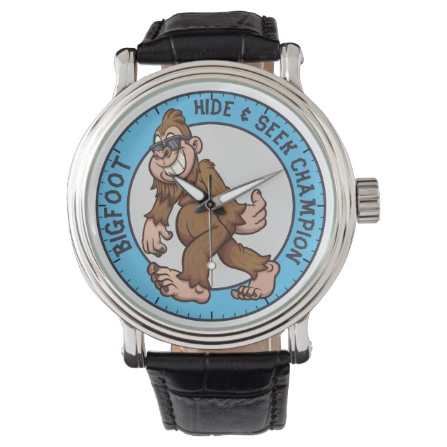 Bigfoot | Sasquatch (redigerbart) Watch Armbandsur (Framsida)