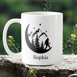 BigFoot Sasquatch Squatchy-Anpassningsbar utomhus Kaffemugg
