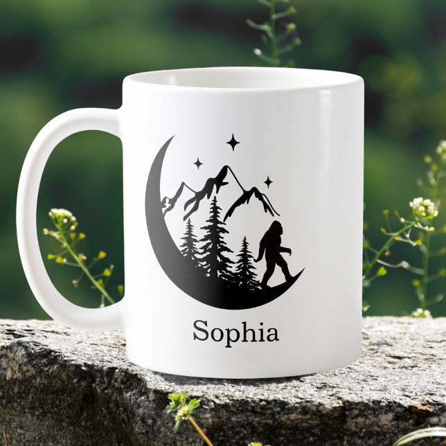BigFoot Sasquatch Squatchy-Anpassningsbar utomhus Kaffemugg (Skapare uppladdad)