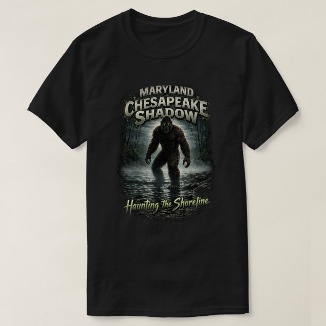 Bigfoot Sasquatch T Shirt (Design framsida)