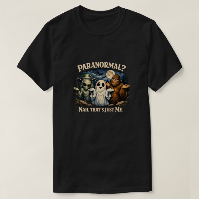 Bigfoot Sasquatch T Shirt (Design framsida)
