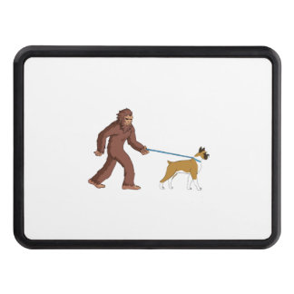 Bigfoot Sasquatch Walking Boxer Hund Dragkroksskydd