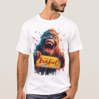 Bigfoot Sasquatch Yeti Monster Creature T Shirt