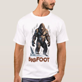 Bigfoot Sasquatch Yeti Monster Creature T Shirt