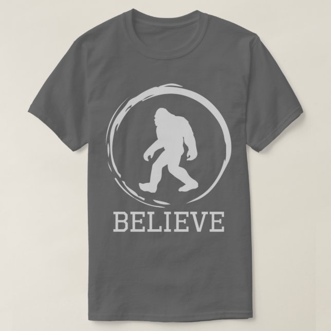 Bigfoot Sasquatch Yeti T Shirt (Design framsida)