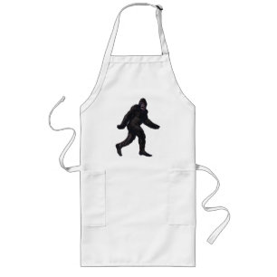 Bigfoot Sasquatch Yetti Långt Förkläde