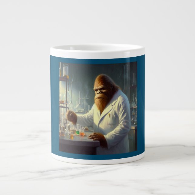 Bigfoot Scientist Jumbo Mugg (Framsidan)
