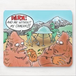 BIGFOOT SER UTOMJORDINGAR OCH ÖNSKAR HANS KAMERA MUSMATTA